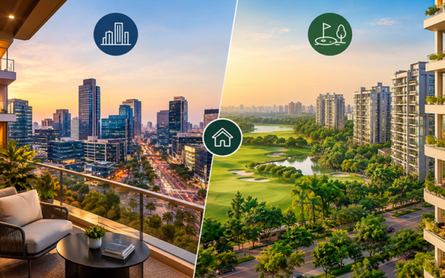 Central Gurgaon vs Golf Course Road: Where Should You Buy a Luxury Home in 2026?